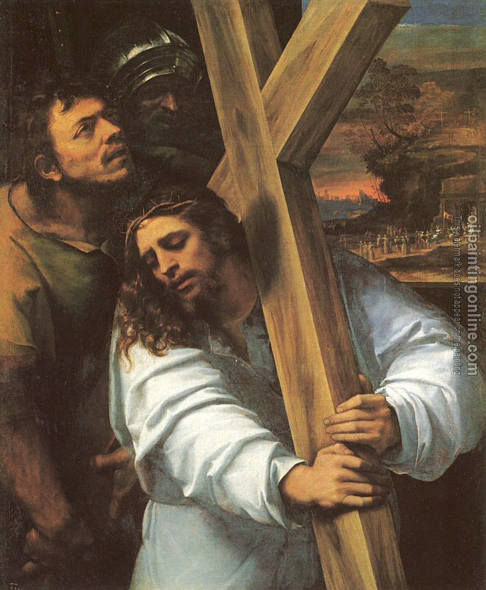 Piombo, Sebastiano del - Jesus Carrying the Cross